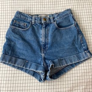 American Apparel denim shorts